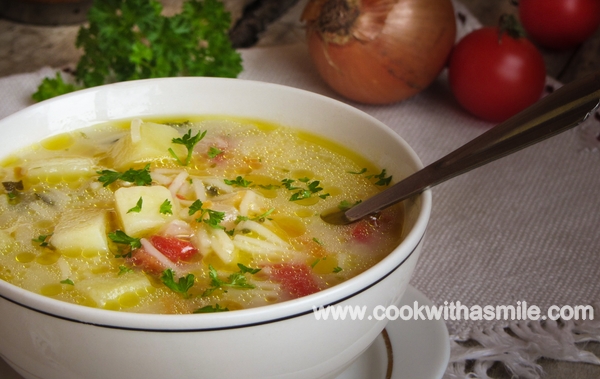 картофена супа зеленчукова супа