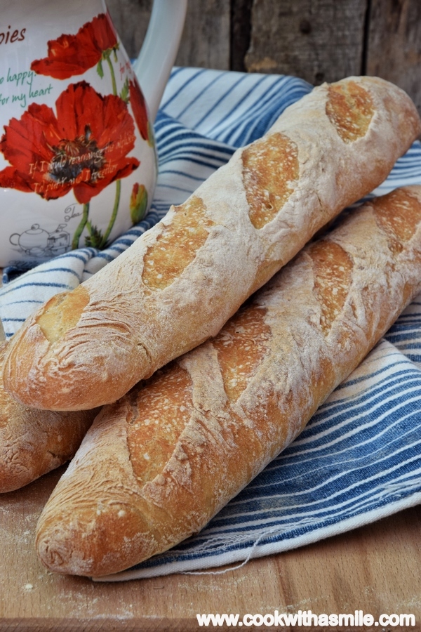 домашни френски багети рецепта франзели